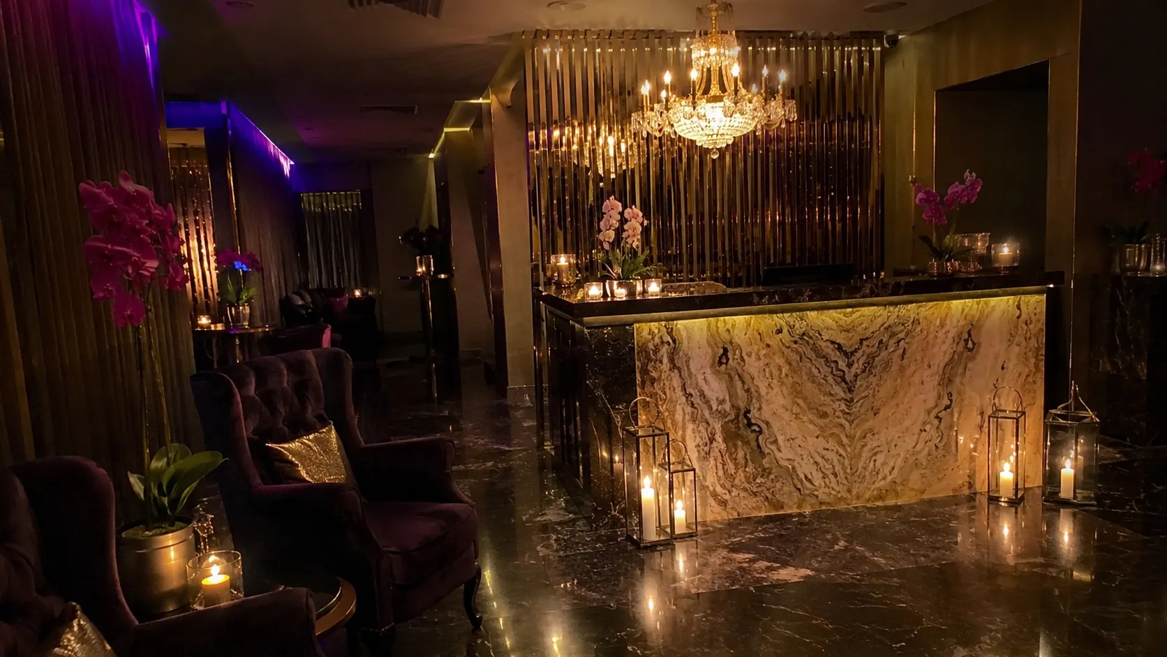 Salonun giriş lobisi — Lila Spa, Kayaşehir misafirlerine hizmet veren salon